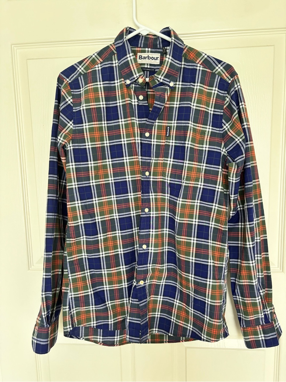 Barbour Plaid Button-Down Shirt